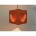 Finnish orange cube lamp