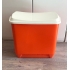 Curver laundry basket - orange