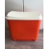 Curver laundry basket - orange