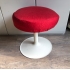 Red trompet stand stool