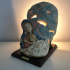 Maria met Jezus lamp - handgemaakt