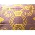 Yellow purple vintage blanket