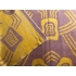 Yellow purple vintage blanket