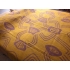 Geel paarse vintage deken