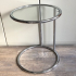 Chrome round sidetable