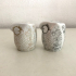 Gold silver owls salt and pepper set