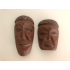 Paar Afrikaanse maskers