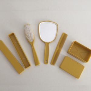 Gele badkamer set