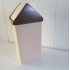 Curver trash can - Beige Brown