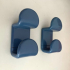 Gedy blue coat rack