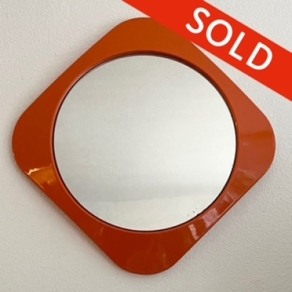Space age mirror orange
