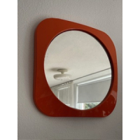 Space age spiegel oranje