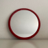 Space age mirror red