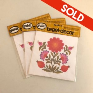 Tegel stickers Goldi - Janine