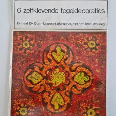 tegelsticker Hema oranje