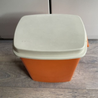Curver wasmand - oranje S