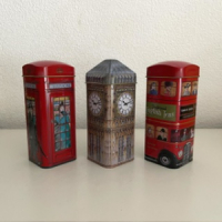 3x English teas tins