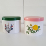 Vintage voorraad potjes