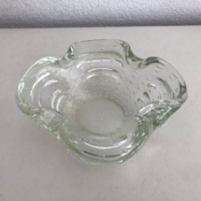 Murano ashtray - bubbles