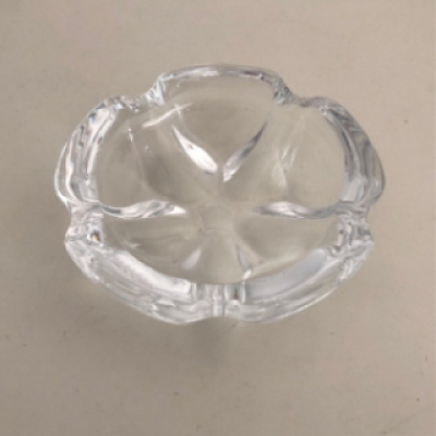 Crystal glass ashtray - bowl