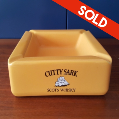 Cutty Sark whiskey ashtray