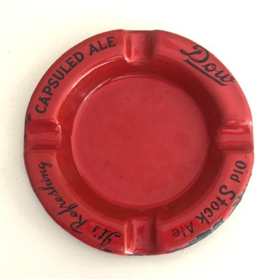 Dow capsuled ale ashtray