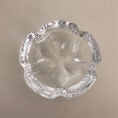 Crystal glass ashtray - bowl