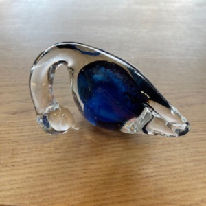 Murano glass swan