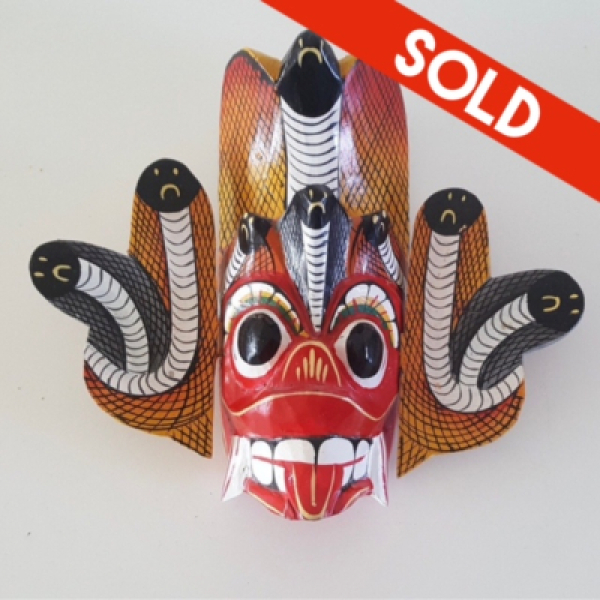 Snake mask Sri Lanka