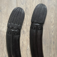 Maskers gebogen paar 