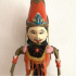 Wayang doll red - green