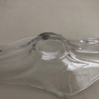 Murano schaal - transparant glas