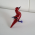 Murano glass bird statue