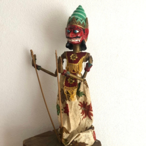 Wayang doll red - green