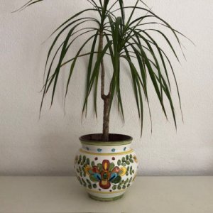 Italian Ars Deruta flowerpot