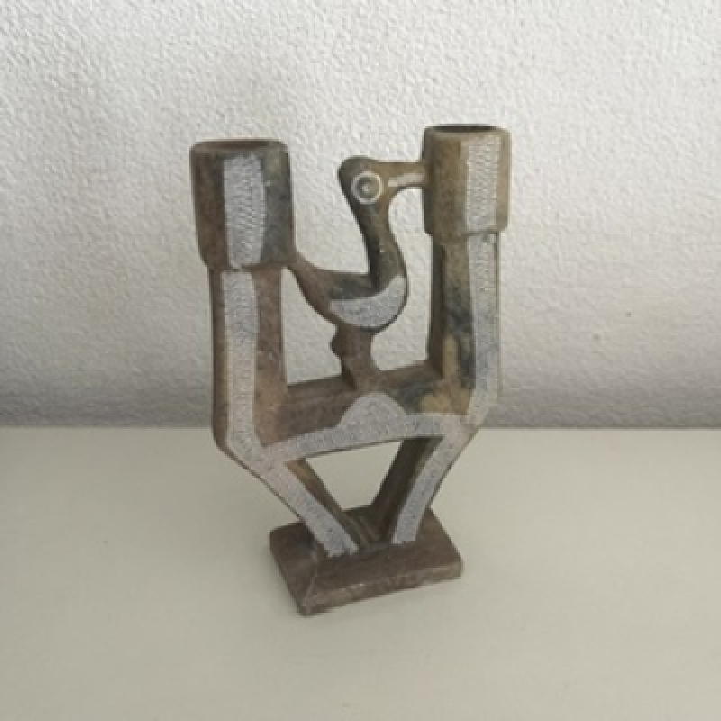 70s Maroccan candle holder