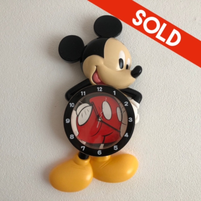 Mickey Mouse clock - moving feet