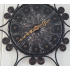 Wrought iron clock