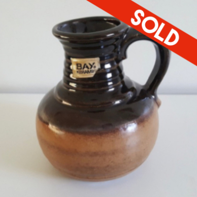 Brown beige Bay vase