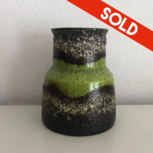  Green Scheurich vase