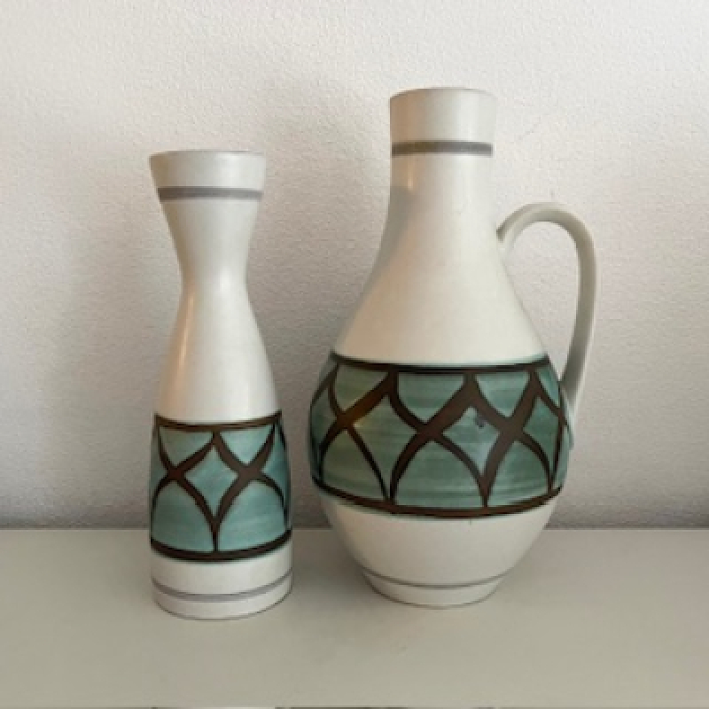 2x Carstens vases