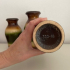 3x Scheurich vases