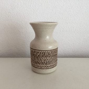 Beige vintage vase