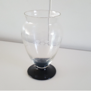 vaas Art Deco glas