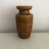 Brown Scheurich Prisma vase