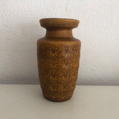 Brown Scheurich Prisma vase