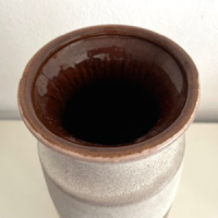 Vaas Scheurich oranje grijs XL