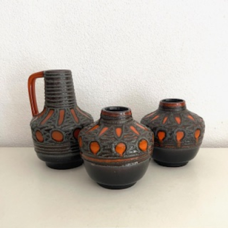 Vazen 3x VEB Fat Lava