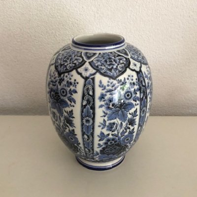 Brown Scheurich Prisma vase