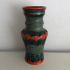 Green orange vase 524/30